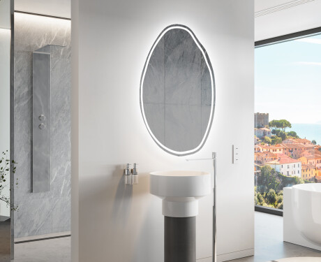 Irregular Mirror LED Lighted decorative design U223