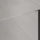 Walk-in cabin transparent glass black profile #3