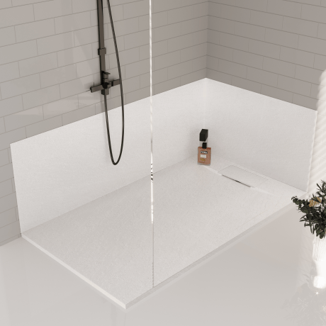 Avero rectangular shower tray 90x110 cm white #6