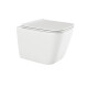 PAROS flushless toilet bowl white with free-flush board #3