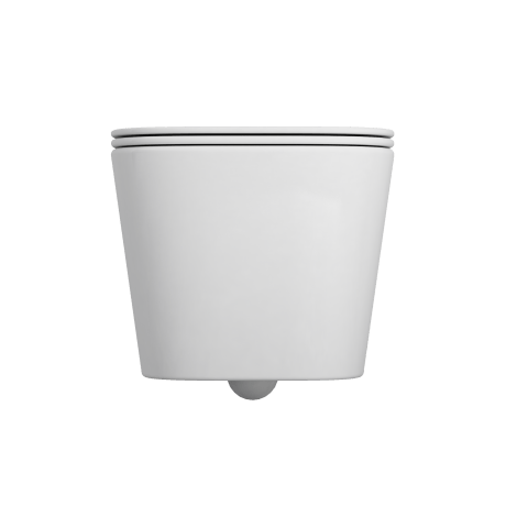 PAROS flushless toilet bowl white with free-flush board #5