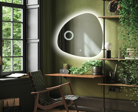 Irregular Mirror LED Lighted decorative design J221 #4