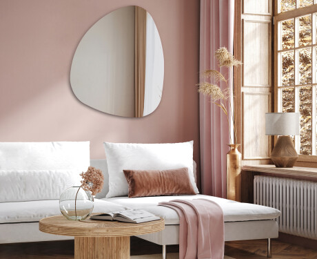 Irregular Mirror LED Lighted decorative design J221 #5