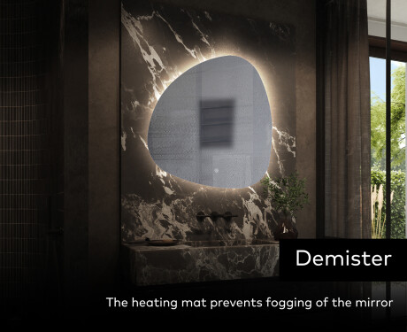 Irregular Mirror LED Lighted decorative design J221 #9