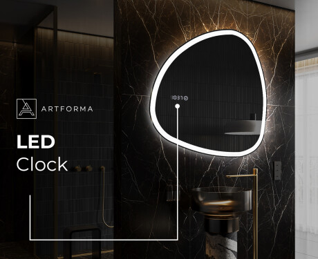 Irregular Mirror LED Lighted decorative design J222 #7