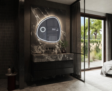 Irregular Mirror LED Lighted decorative design J223 #10