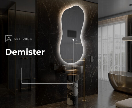 Irregular Mirror LED Lighted decorative design K221 #8