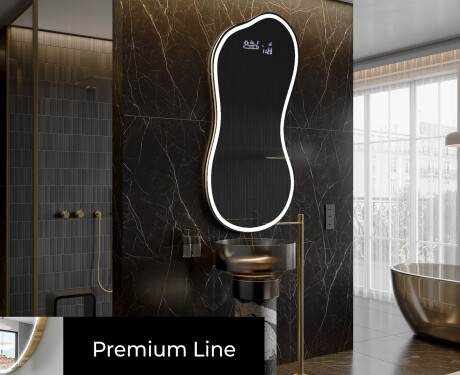 Irregular Mirror LED Lighted decorative design K222