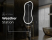 Irregular Mirror LED Lighted decorative design K222 #7