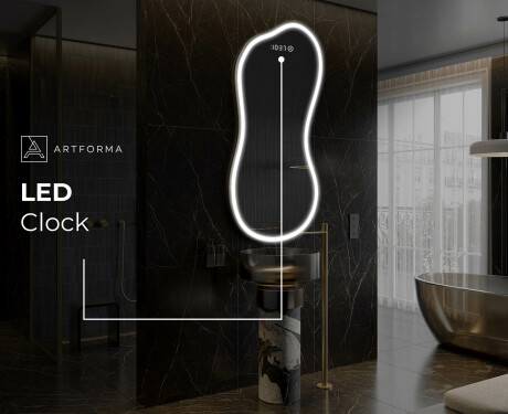 Irregular Mirror LED Lighted decorative design K222 #8