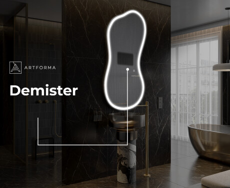 Irregular Mirror LED Lighted decorative design K222 #9