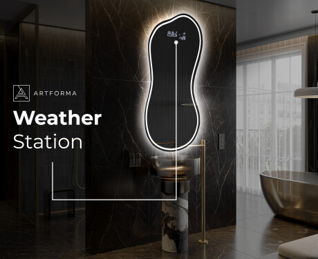 Irregular Mirror LED Lighted decorative design K223 #6