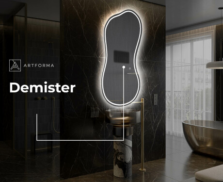 Irregular Mirror LED Lighted decorative design K223 #8