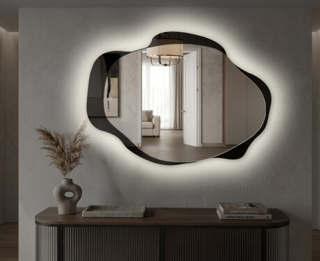 Organic LED bathroom mirror - Oréa - compact design #4
