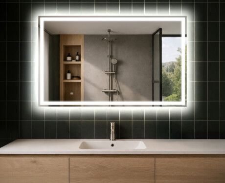 Illuminated Bathroom Mirror LED Lighting L01