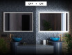 Illuminated Bathroom Mirror LED Lighting L01 #3
