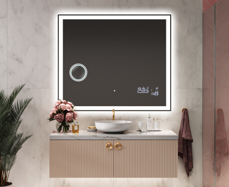 Illuminated Bathroom Mirror LED Lighting L01 #9