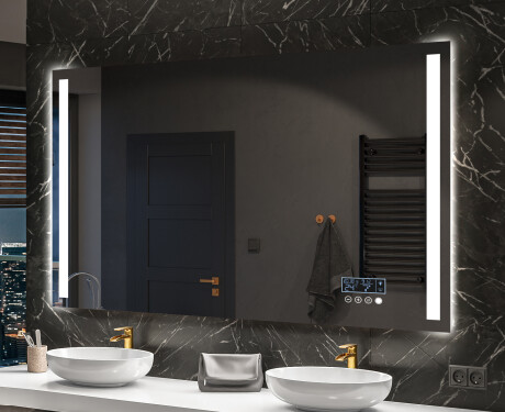 Bathroom Mirror LED Lighted Rectangular L02 #11