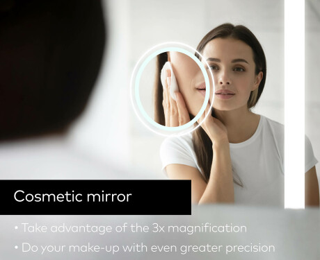 Bathroom Mirror LED Lighted Rectangular L02 #9