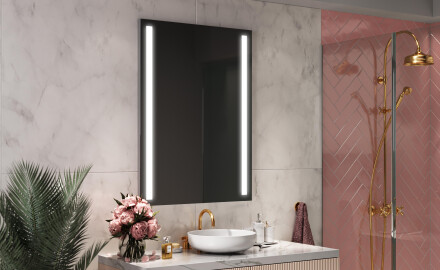 Bathroom Mirror LED Lighted Rectangular L02