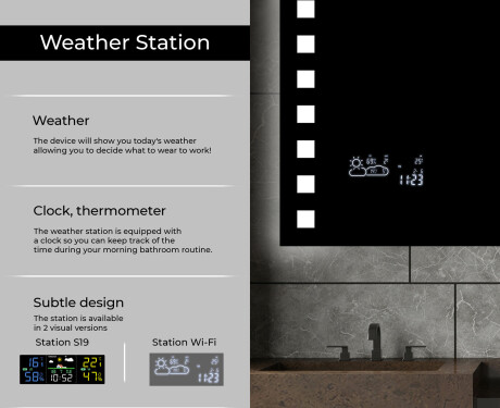PremiumLine Illuminated Bathroom LED Lighted Mirror L03 #5