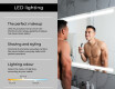 PremiumLine Illuminated Bathroom LED Lighted Mirror L09 #5