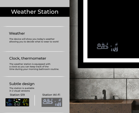 PremiumLine Illuminated Bathroom LED Lighted Mirror L15 #6