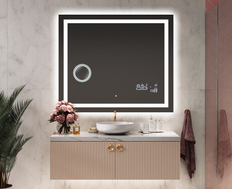 PremiumLine Illuminated Bathroom LED Lighted Mirror L15 #10