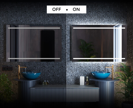 PremiumLine Illuminated Bathroom LED Lighted Mirror L23 #3