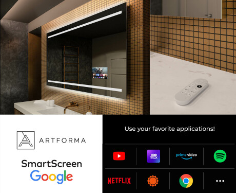 PremiumLine Illuminated Bathroom LED Lighted Mirror L23 #4