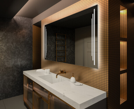 PremiumLine Illuminated Bathroom LED Lighted Mirror L27