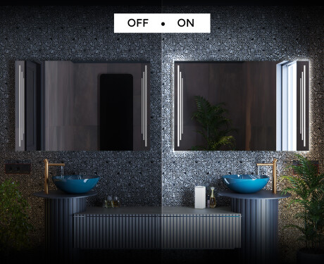 PremiumLine Illuminated Bathroom LED Lighted Mirror L27 #3