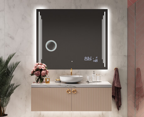 PremiumLine Illuminated Bathroom LED Lighted Mirror L27 #9