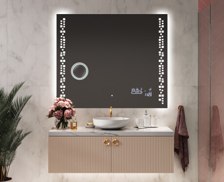 PremiumLine Illuminated Bathroom LED Lighted Mirror L38 #9