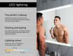 PremiumLine Illuminated Bathroom LED Lighted Mirror L47 #5