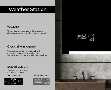 PremiumLine Illuminated Bathroom LED Lighted Mirror L47 #5