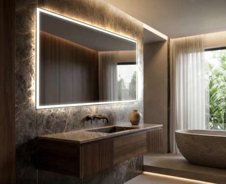 PremiumLine Illuminated Bathroom LED Lighted Mirror L49