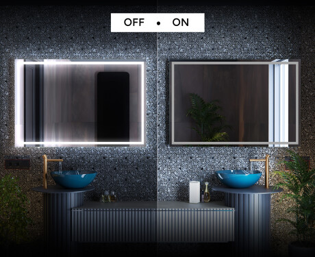 PremiumLine Illuminated Bathroom LED Lighted Mirror L49 #3