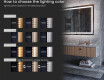 PremiumLine Illuminated Bathroom LED Lighted Mirror L49 #9