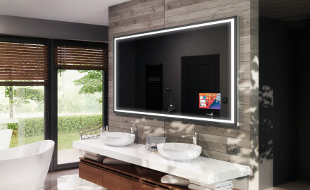 PremiumLine Illuminated Bathroom LED Lighted Mirror L49