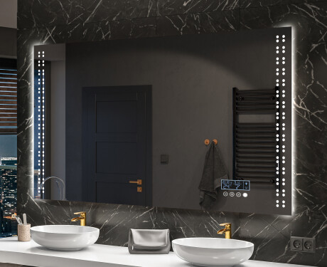 PremiumLine Illuminated Bathroom LED Lighted Mirror L55 #10