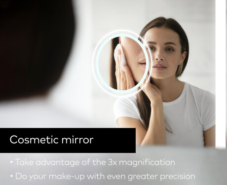 PremiumLine Illuminated Bathroom LED Lighted Mirror L55 #7