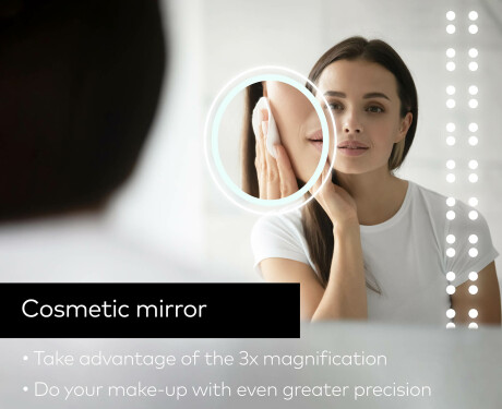 PremiumLine Illuminated Bathroom LED Lighted Mirror L55 #8