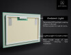 PremiumLine Illuminated Bathroom LED Lighted Mirror L61 #2