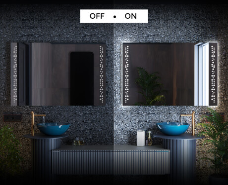 PremiumLine Illuminated Bathroom LED Lighted Mirror L65 #3