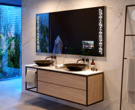 PremiumLine Illuminated Bathroom LED Lighted Mirror L65 #10