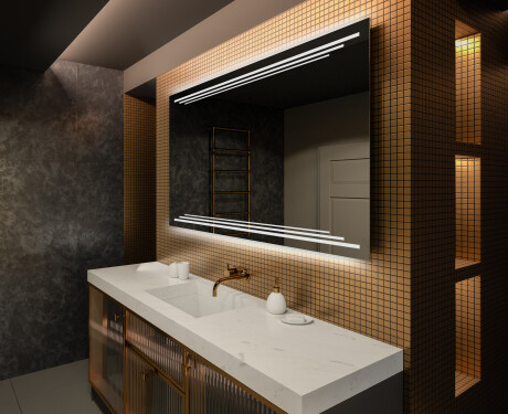 PremiumLine Illuminated Bathroom LED Lighted Mirror L75