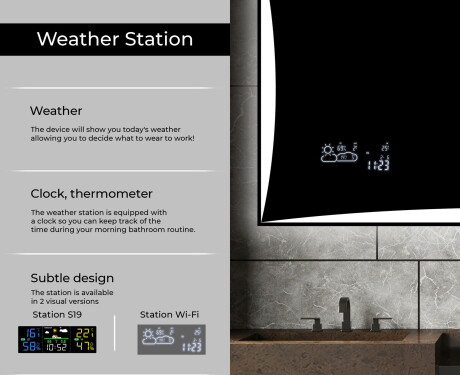 PremiumLine Illuminated Bathroom LED Lighted Mirror L77 #6