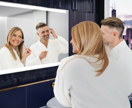 Bathroom Mirror With LED Light - SlimLine L47 #5