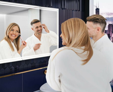 Bathroom Mirror With LED Light - SlimLine L57 #5
